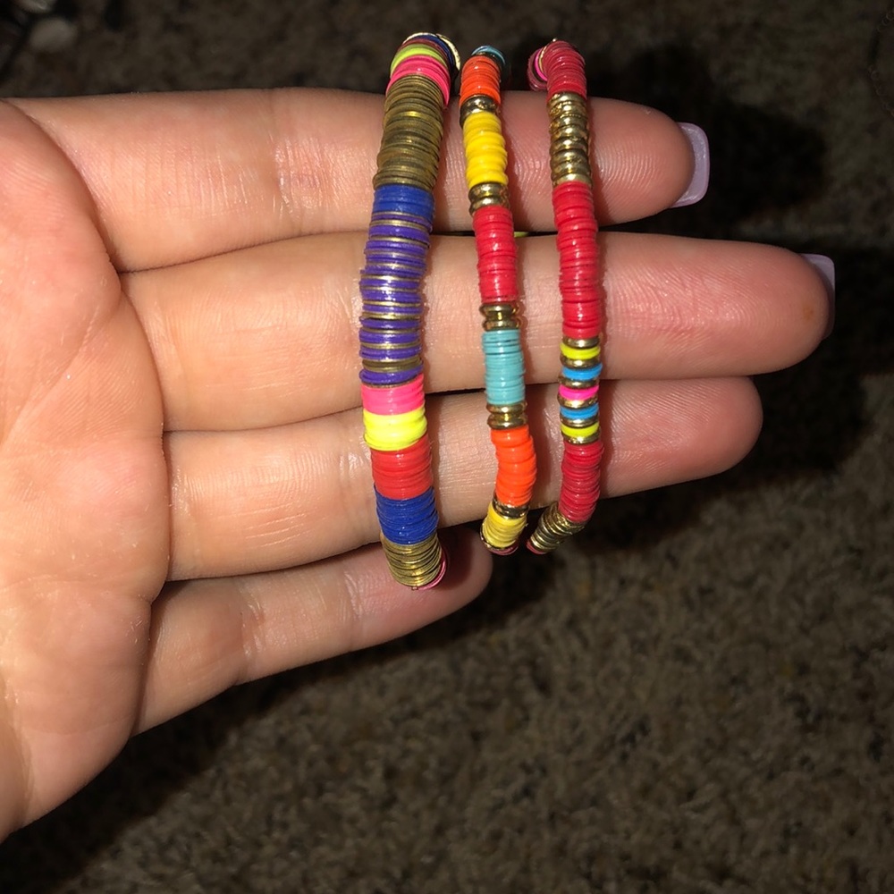 TROPICAL COLOR BRACELET SET